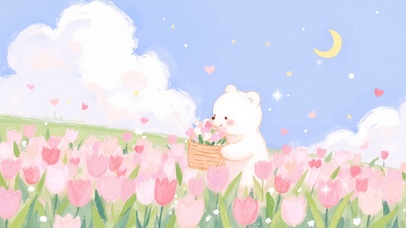 小清新春和景明去踏青呀