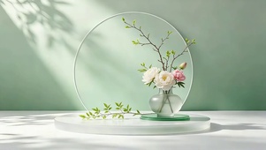 浅绿花叙