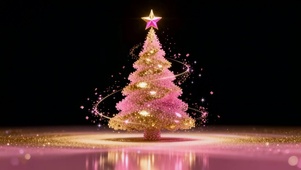 唯美梦幻圣诞树