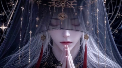 黑纱美男
