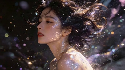 唯美粒子女孩