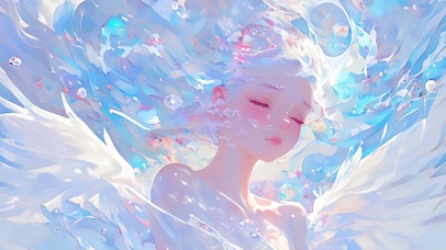 天使(美女动态壁纸) - 高清动态壁纸下载 - 元气壁纸