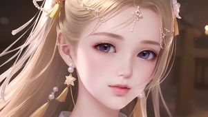 可爱清纯靓丽少女