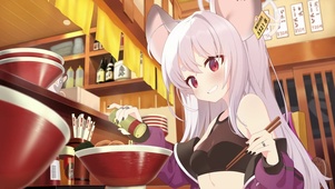拉面馆女孩