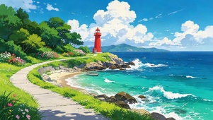 海边的灯塔