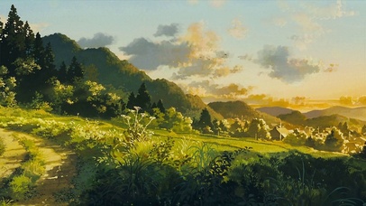 秋景如画