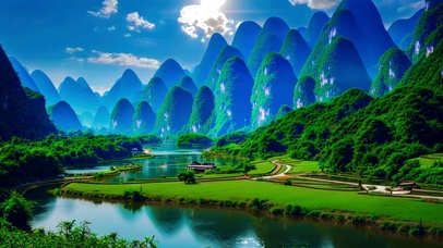 桂林山水甲天下