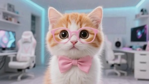 可爱的猫咪
