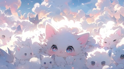 天上一群哈几咪