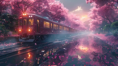 布吉岛-樱花列车