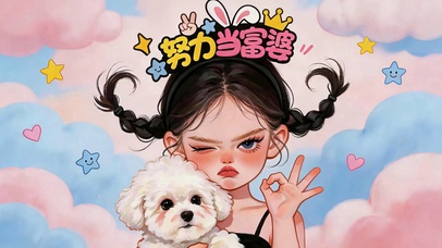 努力当个小富婆