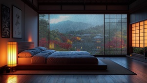 雨天的氛围感