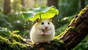 一叶遮烟雨