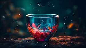 唯美玻璃杯