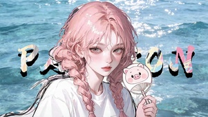 海边猪猪女孩