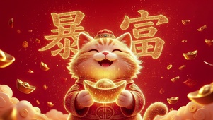 暴富招财猫