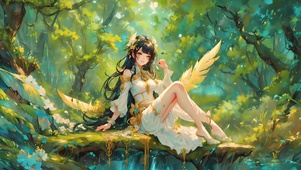唯美森林精灵