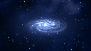 银河星云粒子背景