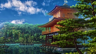 唯美风景古楼