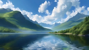 山水自然