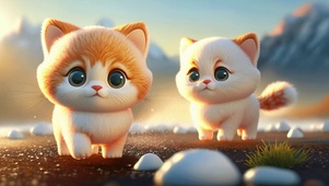 可爱的猫猫