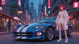 汽车女孩
