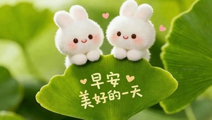 早安美好的一天