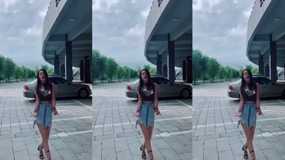 长腿女神夏日热舞