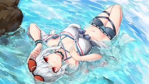 水中美少女