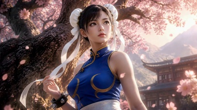 旗袍少女春丽