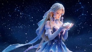 星夜捧雪女孩王昭君