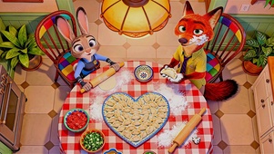 冬至包饺子的动物城CP