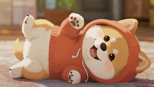 可爱的柴犬狗狗