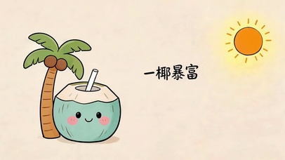 一椰暴富