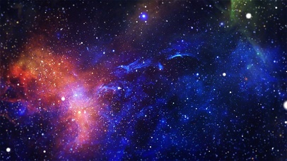彩色宇宙星空