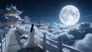 云阙望月