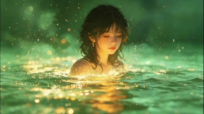 美人出浴