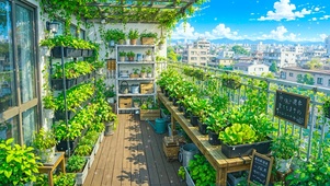 治愈阳台绿植