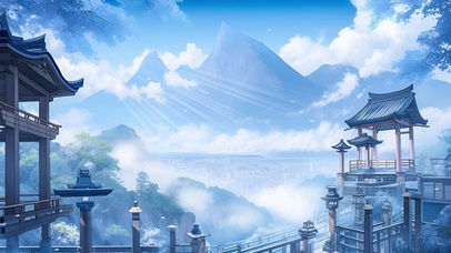小清新动漫场景