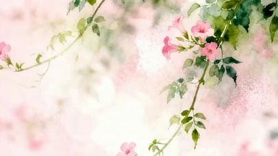 护眼树木带鱼屏