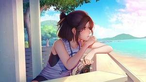 海边女孩