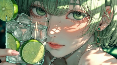 夏日清新美女高清4k