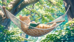 午睡的猫咪