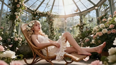 蔷薇花房・奶油日光