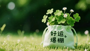 4K好运爆棚小清新护眼壁纸