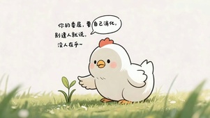 你的委屈要自己消化