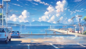 海边小镇