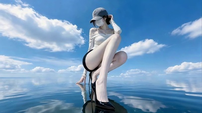 天空之境女孩
