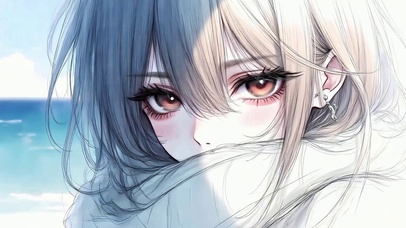 海边少女