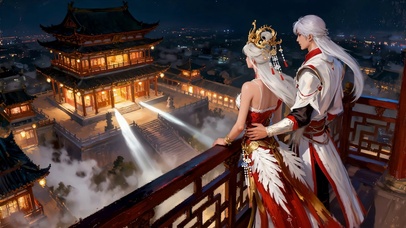 城楼夜景李白王昭君